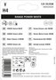 Imagen de LAMPARA PARA MOTO H4 12V 35/35W P43T RANGE POWER WHITE